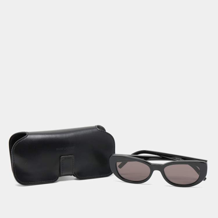 Pre Owned Saint Laurent Black SL 316 Betty Cat Eye Sunglasses 