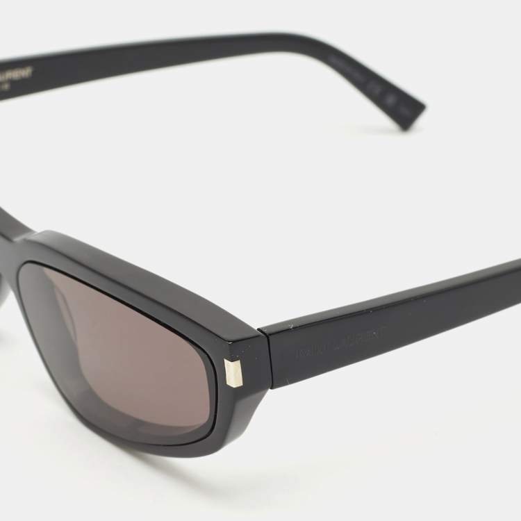 Pre Owned Saint Laurent Black SL 634 Nova Cat Eye Sunglasses