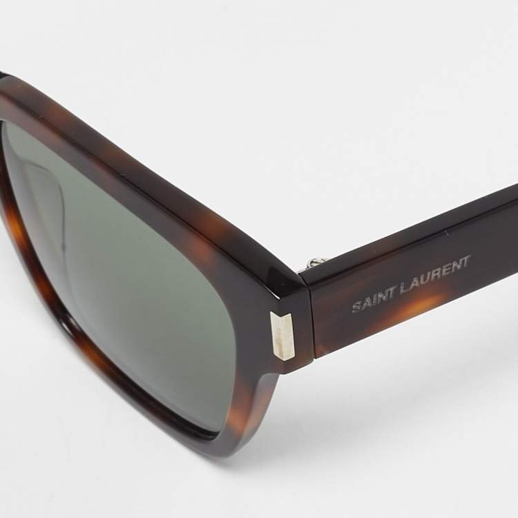 مملوكة مسبقًا Saint Laurent Black SL560 Square Sunglasses