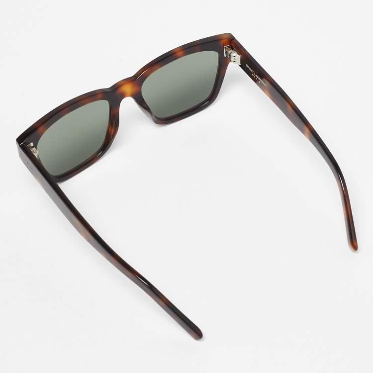 مملوكة مسبقًا Saint Laurent Black SL560 Square Sunglasses