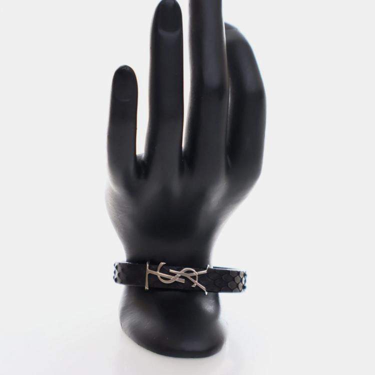 Pre Owned Saint Laurent Python Bracelet