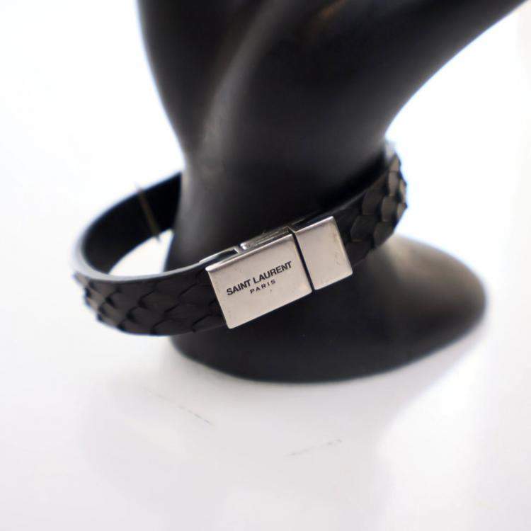 Pre Owned Saint Laurent Python Bracelet
