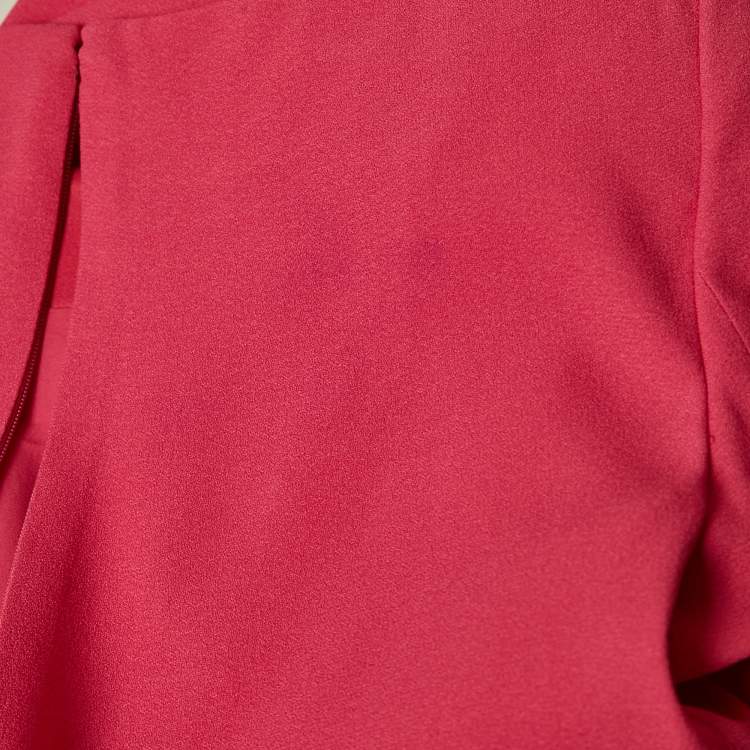 Pre Owned Saint Laurent Paris Pink Cap Sleeve Mini Dress S