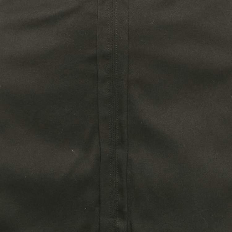 Pre Owned Saint Laurent Paris Black Cotton Short Skirt L