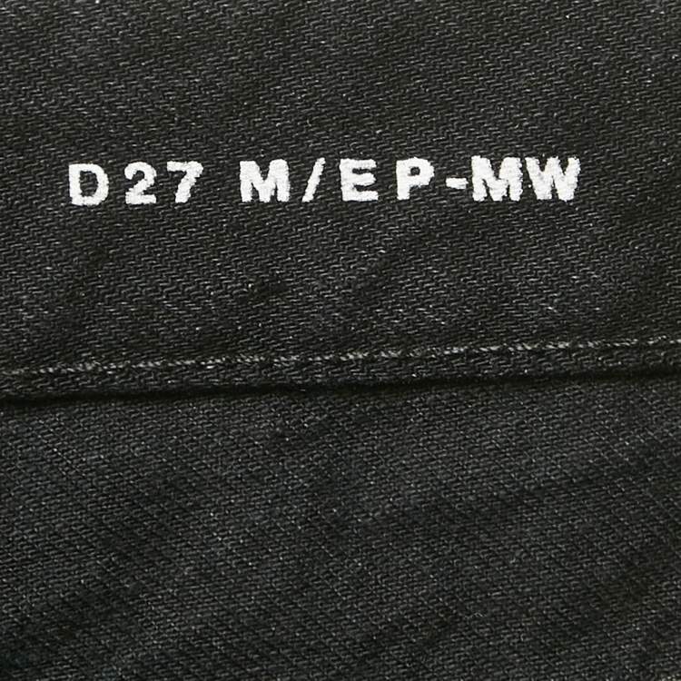 مملوكة مسبقًا Saint Laurent Paris Black Denim Regular Fit Jeans S Waist 31" 