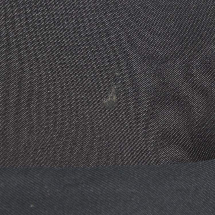 Pre Owned Saint Laurent Black Leather Vest M