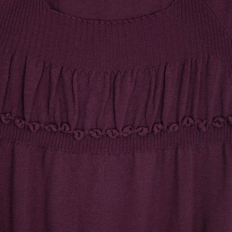 Pre Owned Saint Laurent Paris Sleeveless Knit Top L