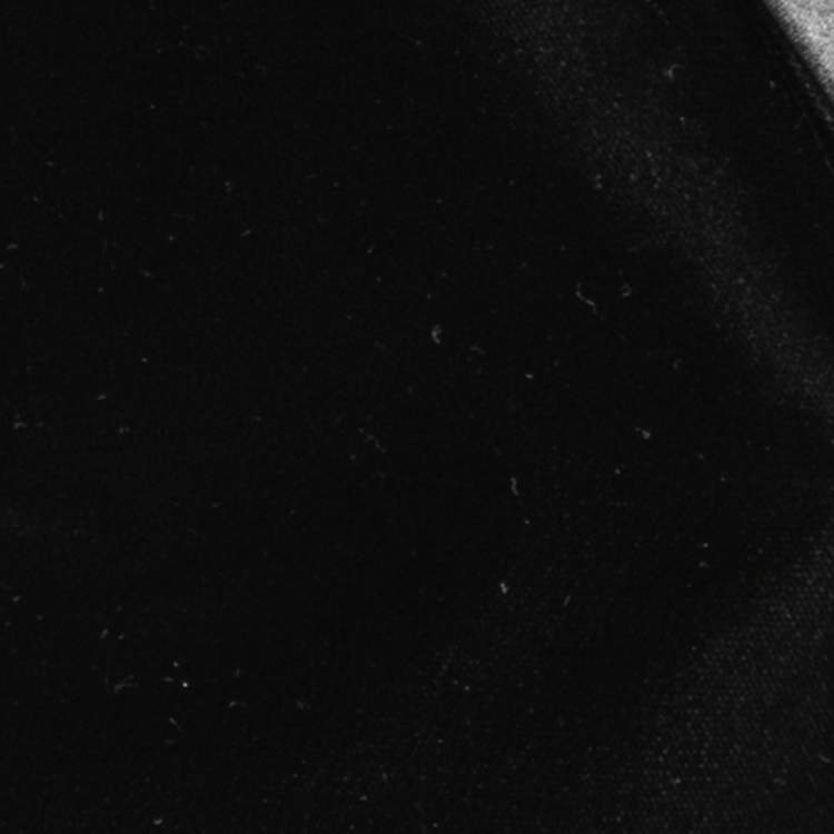 Pre Owned Saint Laurent Black Velvet & Satin Lapel Detailed Blazer L