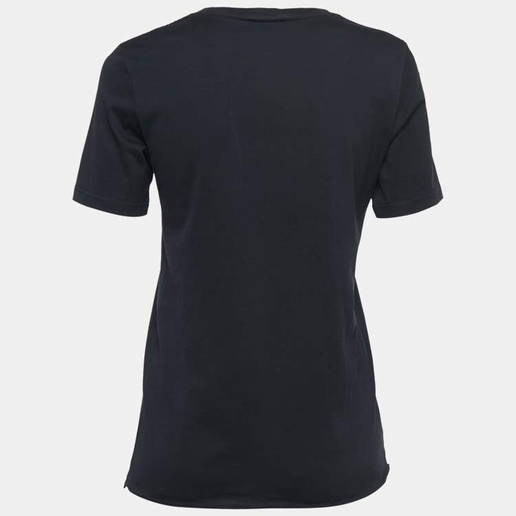 Saint laurent black 2024 t shirt women's