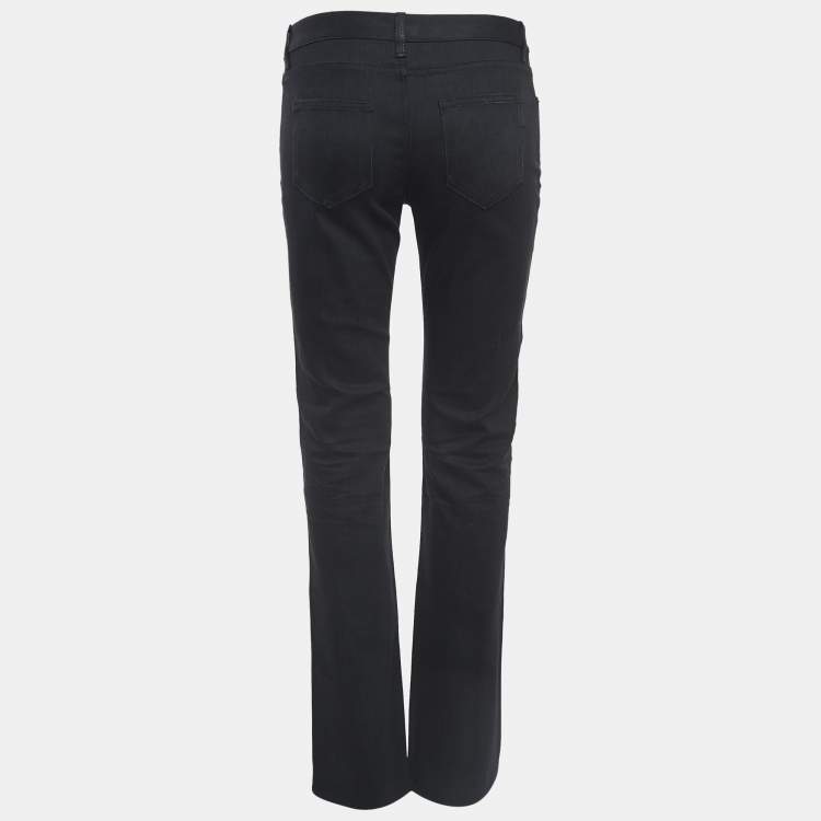 Saint Laurent Paris Black Denim Jeans S Waist 27