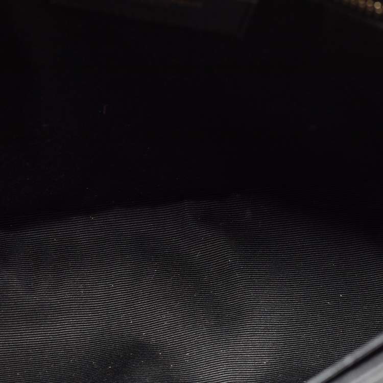 مملوكة مسبقًا Saint Laurent Black Vintage Leather Medium Niki Shoulder Bag