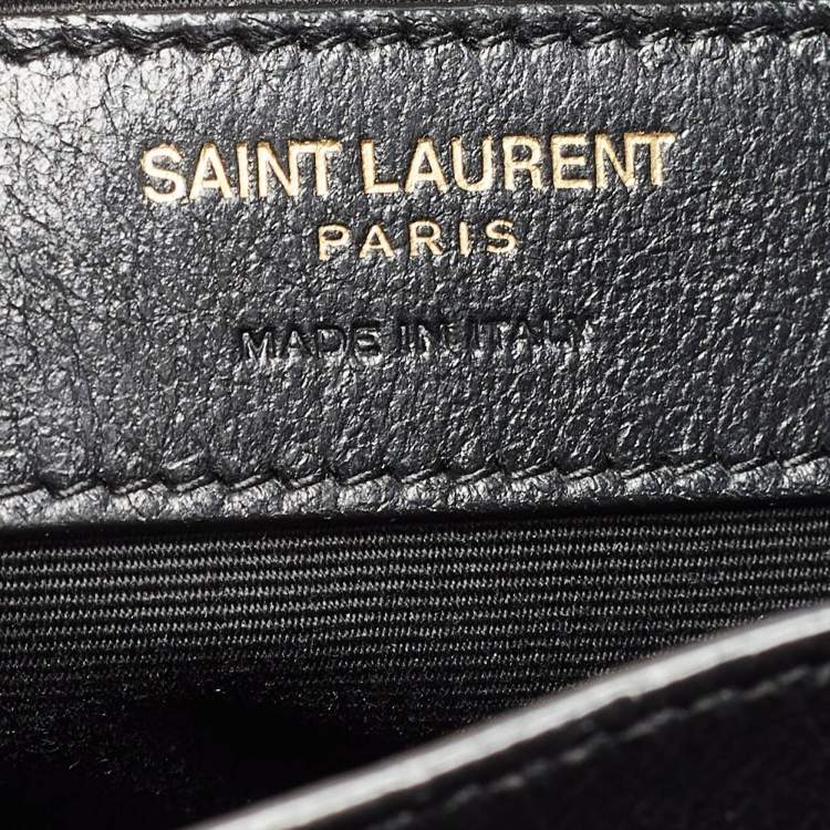 مملوكة مسبقًا Saint Laurent Black Vintage Leather Medium Niki Shoulder Bag