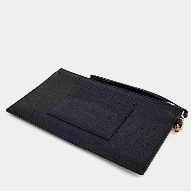 Pre Owned Saint Laurent Monogram Bill Clutch