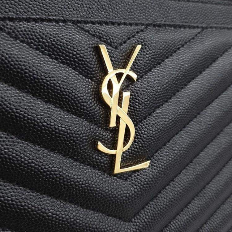 Pre Owned Saint Laurent Monogram Bill Clutch