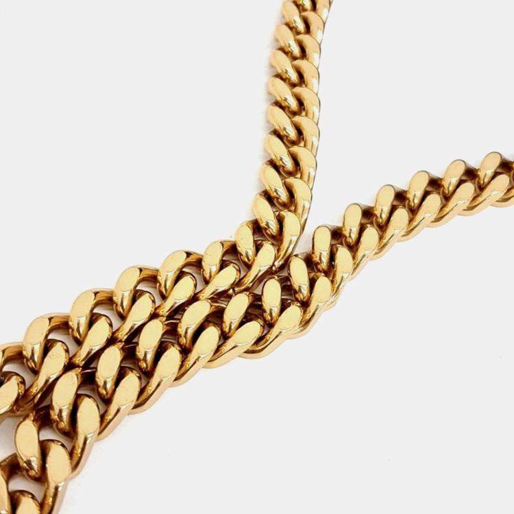 Pre Owned Saint Laurent Patent Vicky Bag