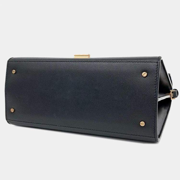 Pre Owned Saint Laurent Cassandra Top Handle Medium Bag