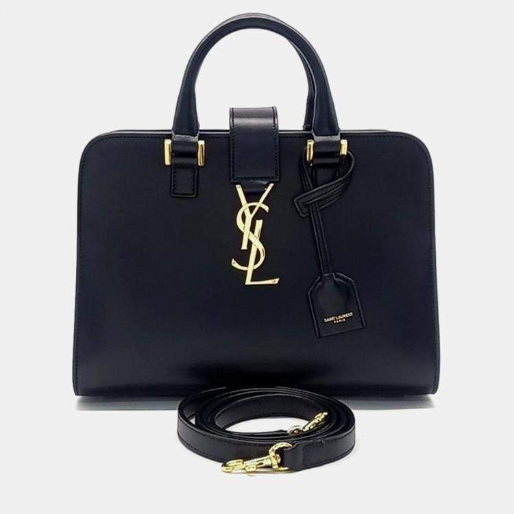 Pre Owned Saint Laurent Monogram Cabas Bag Baby