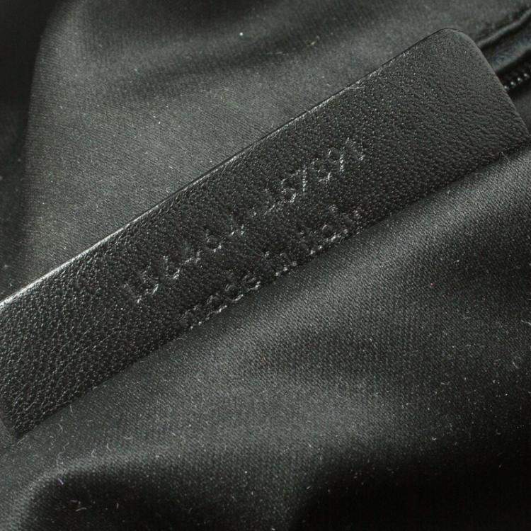 Pre Owned Saint Laurent Paris Black Patent Leather Large Muse Tote