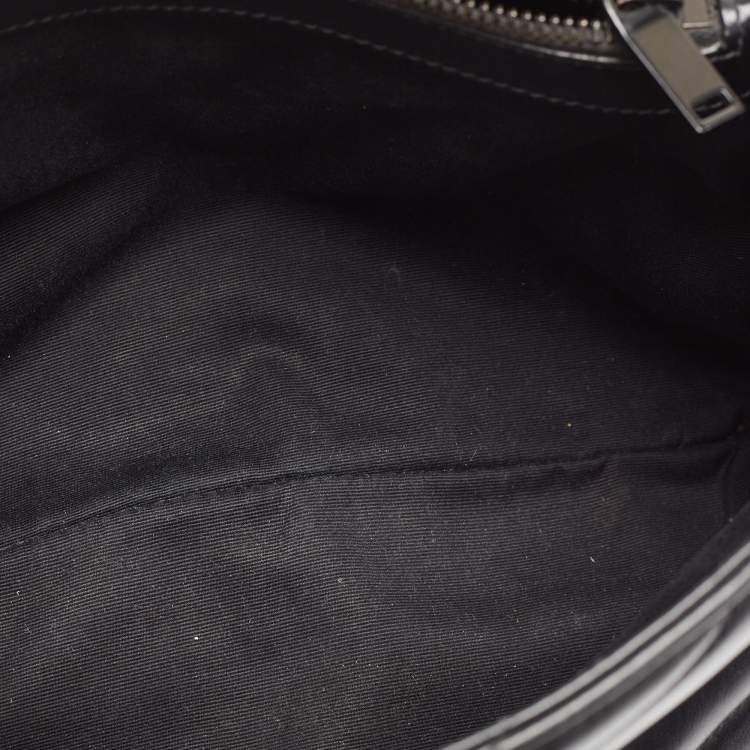Pre Owned Saint Laurent Matelasse Leather Medium Lou Lou Shoulder Bag