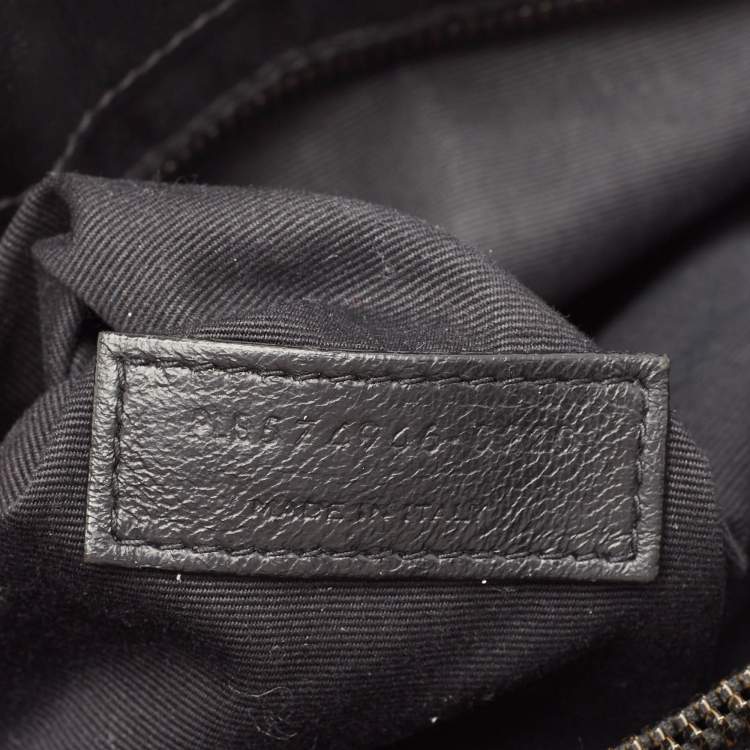 Pre Owned Saint Laurent Matelasse Leather Medium Lou Lou Shoulder Bag