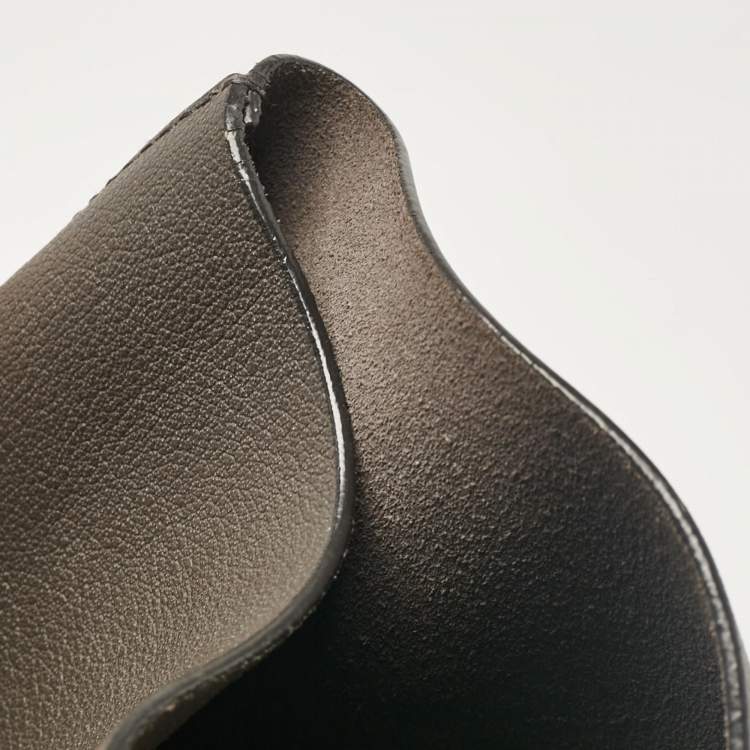 Pre Owned Saint Laurent Grey Leather East West Tote