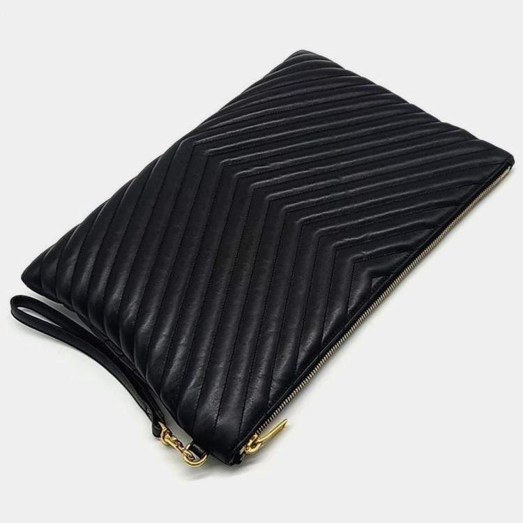 مملوكة مسبقًا saint laurent clutch bag
