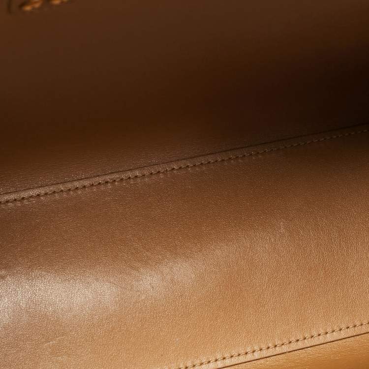 Pre Owned Saint Laurent Brown Leather Baby Classic Sac De Jour Tote