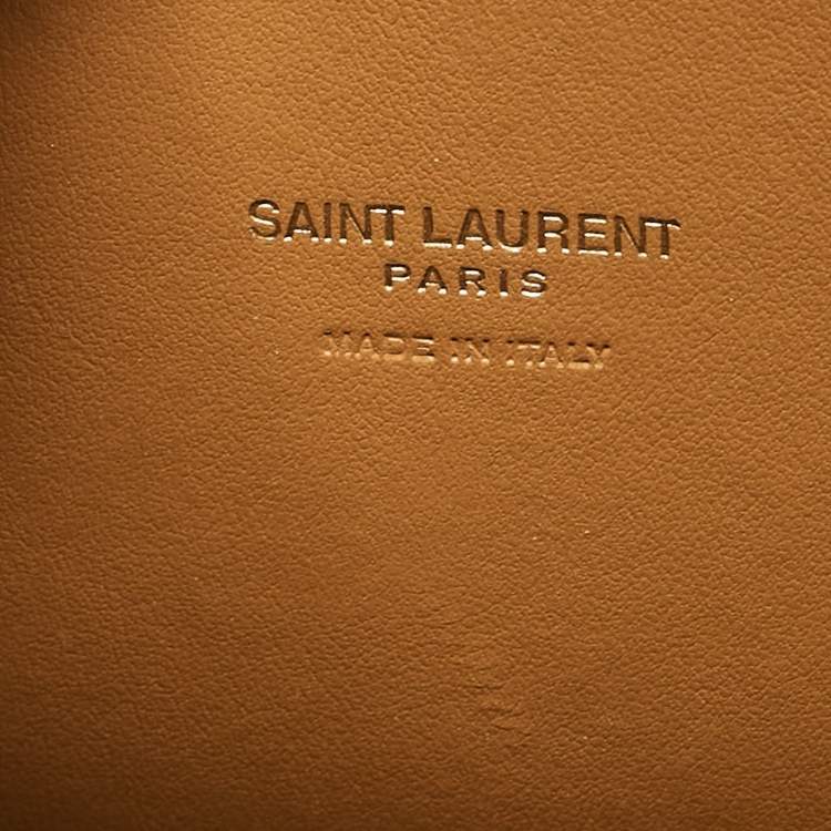 Pre Owned Saint Laurent Brown Leather Baby Classic Sac De Jour Tote