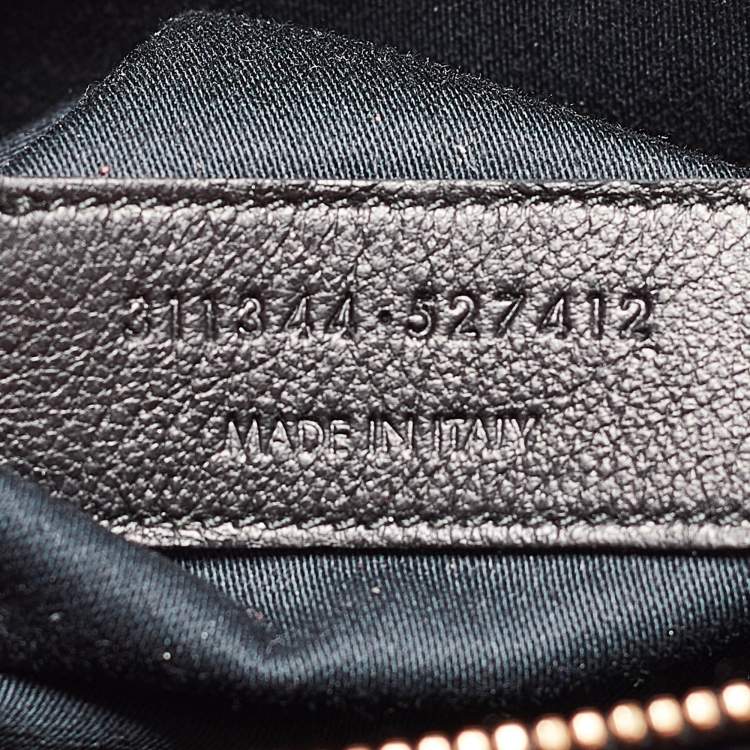Pre Owned Saint Laurent Red Leather Large Y Cabas Chyc Tote