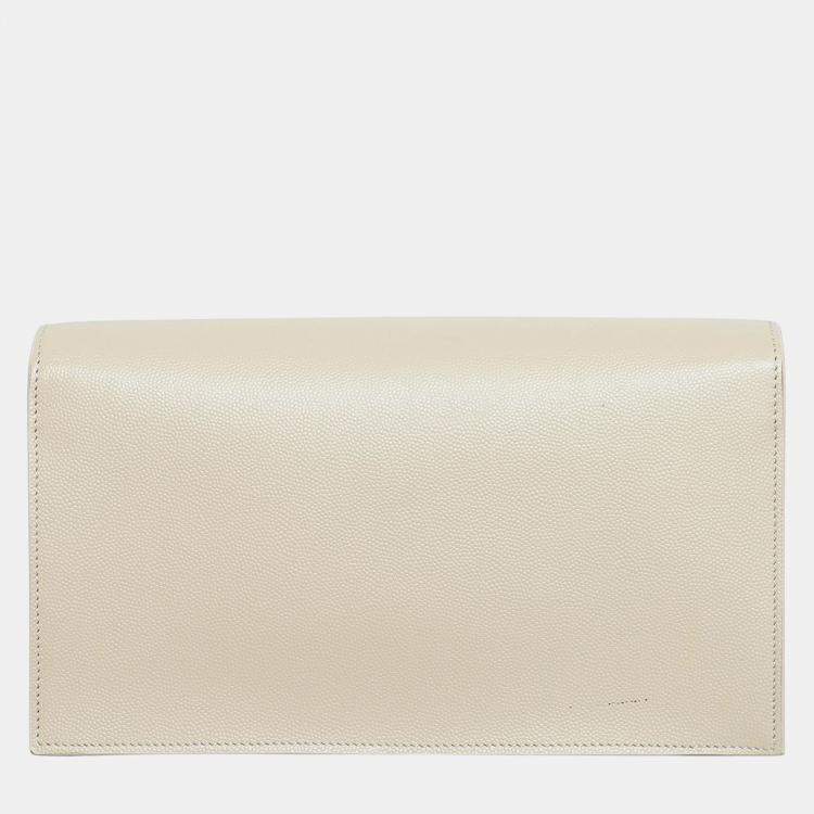 Pre Owned Saint Laurent Monogram Clutch