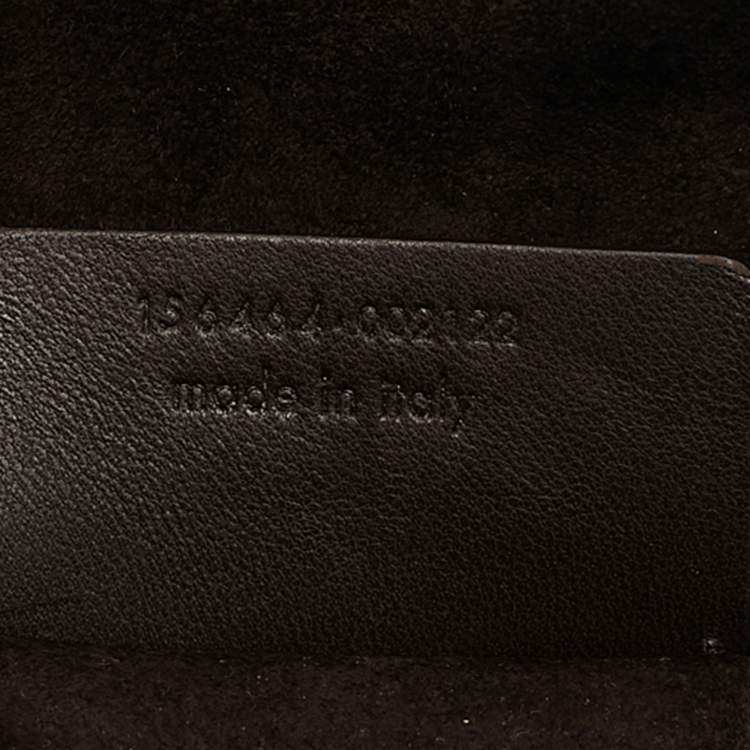 Pre Owned Saint Laurent Brown Python Large Muse Bag