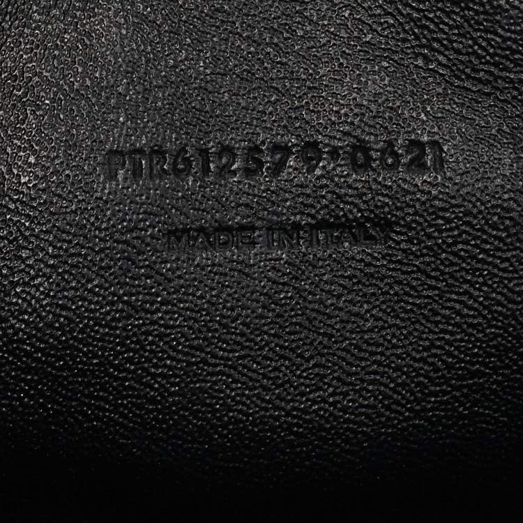 Pre Owned Saint Laurent Beige Matelassé Leather Mini Lou Camera Crossbody Bag