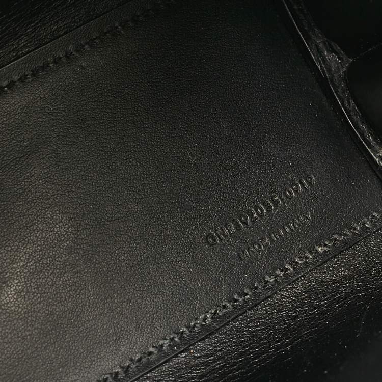Pre Owned Saint Laurent Black Leather Nano Classic Sac De Jour Tote