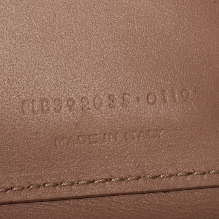 Pre Owned Saint Laurent Pink Croc Embossed Leather Nano Classic Sac De Jour Tote