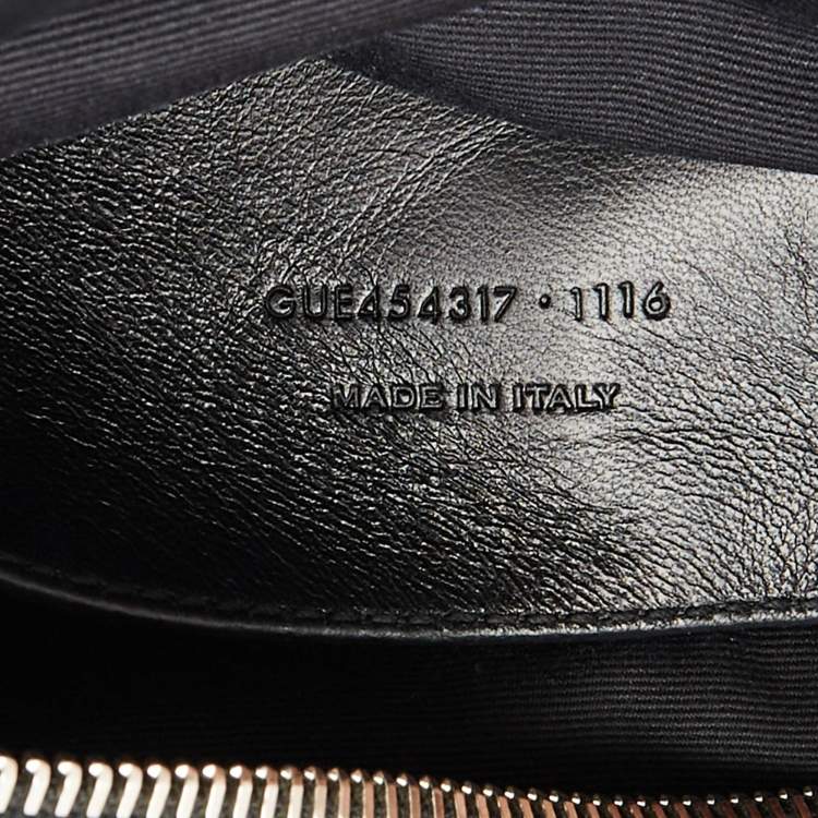 مملوكة مسبقًا Saint Laurent Black Matelasse Leather Loulou Bowling Bag