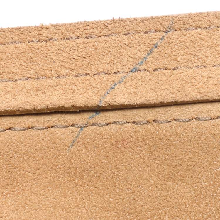 Pre Owned Saint Laurent Multicolor Leather and Suede Large Muse Two Satchel