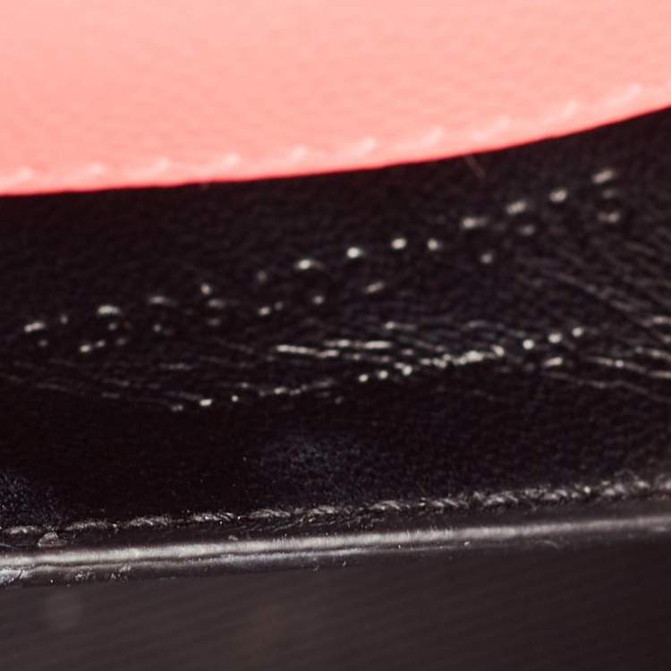 Pre Owned Saint Laurent Pink Leather Medium Kate Shoulder Bag