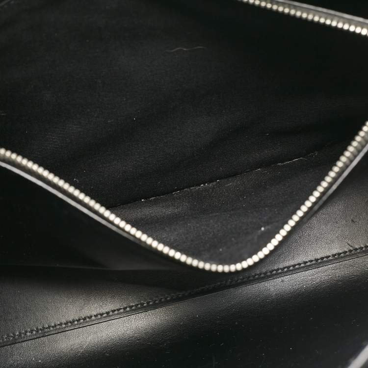 مملوكة مسبقًا Saint Laurent Black Leather Small Classic Sac De Jour Tote