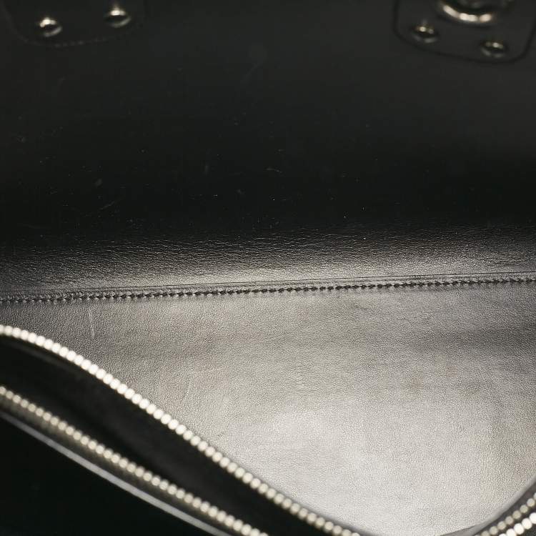 مملوكة مسبقًا Saint Laurent Black Leather Small Classic Sac De Jour Tote