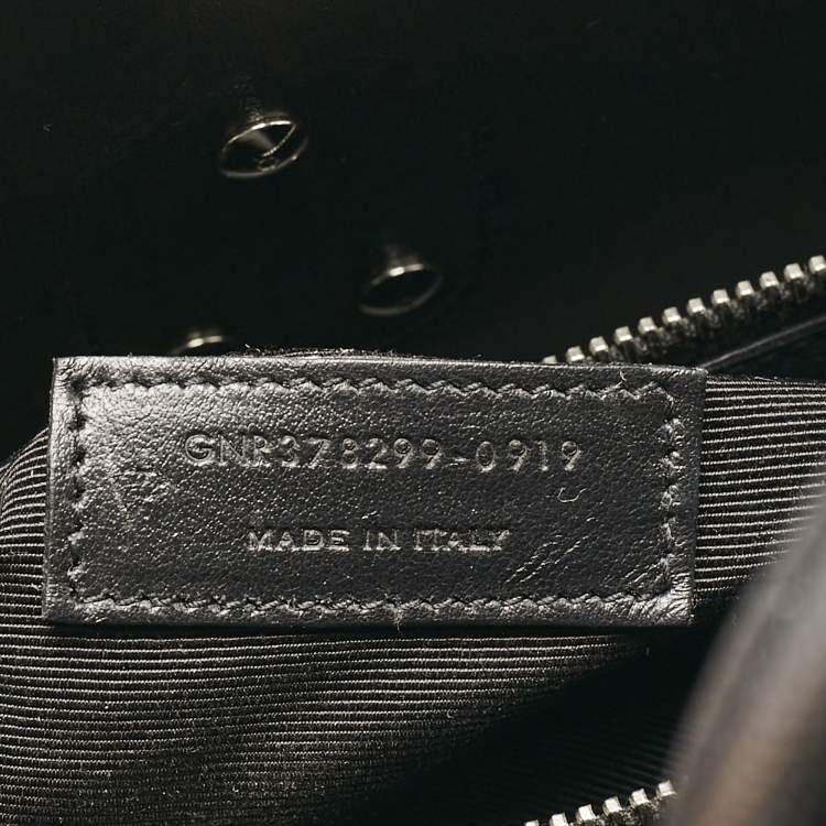 مملوكة مسبقًا Saint Laurent Black Leather Small Classic Sac De Jour Tote