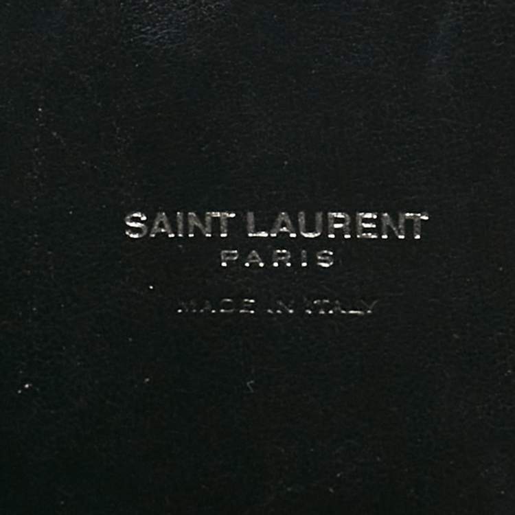 مملوكة مسبقًا Saint Laurent Black Leather Small Classic Sac De Jour Tote