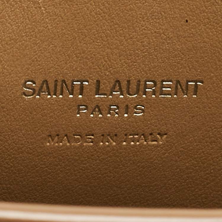 Pre Owned Saint Laurent Brown Leather Baby Classic Sac De Jour Tote