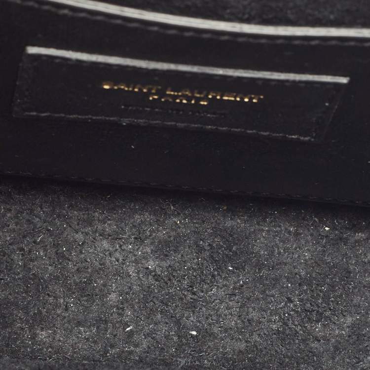 مملوكة مسبقًا Saint Laurent Gold Leather Small Kate Chain Bag