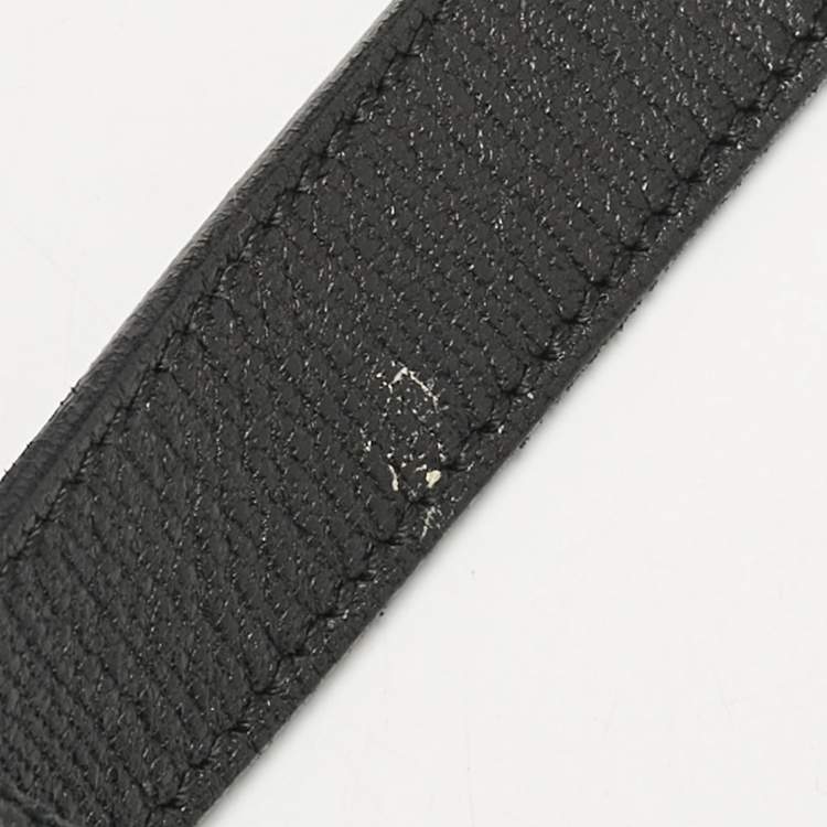 مملوكة مسبقًا Saint Laurent Black Leather Medium Chyc Flap Bag