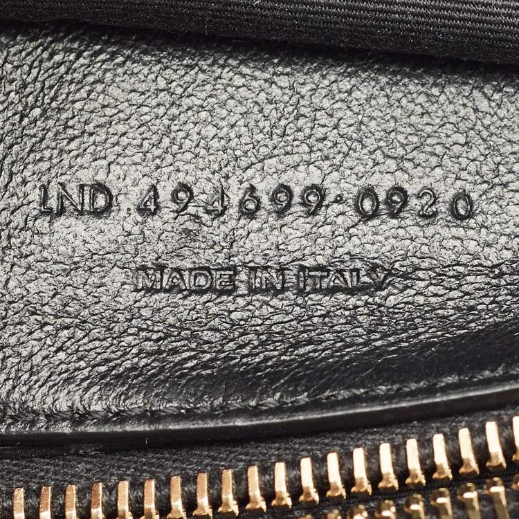Pre Owned Saint Laurent Black Quilted Leather Small Loulou Shoulder Bag