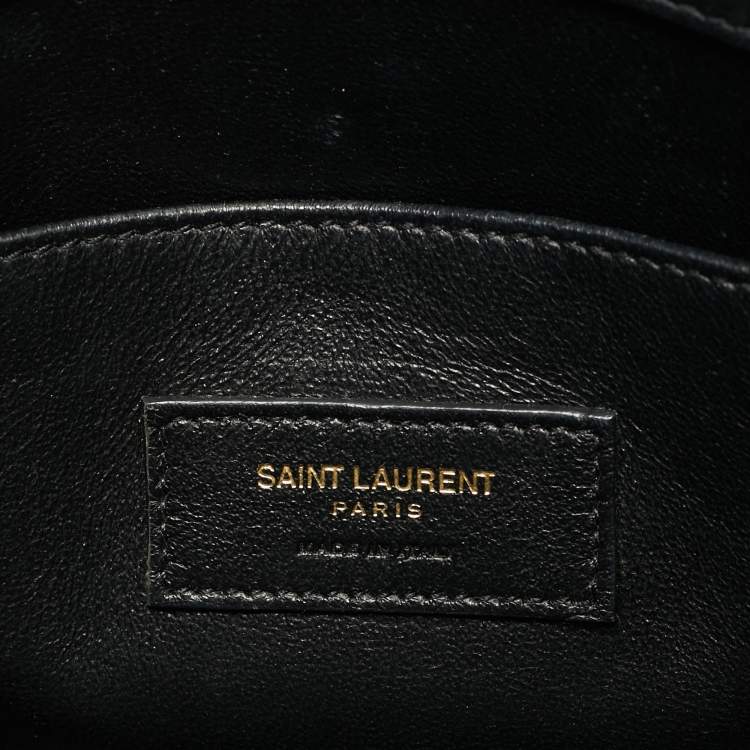 Pre Owned Saint Laurent Black Leather Baby Classic Sac De Jour Tote