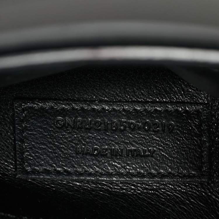 Pre Owned Saint Laurent Black Leather Baby Classic Sac De Jour Tote