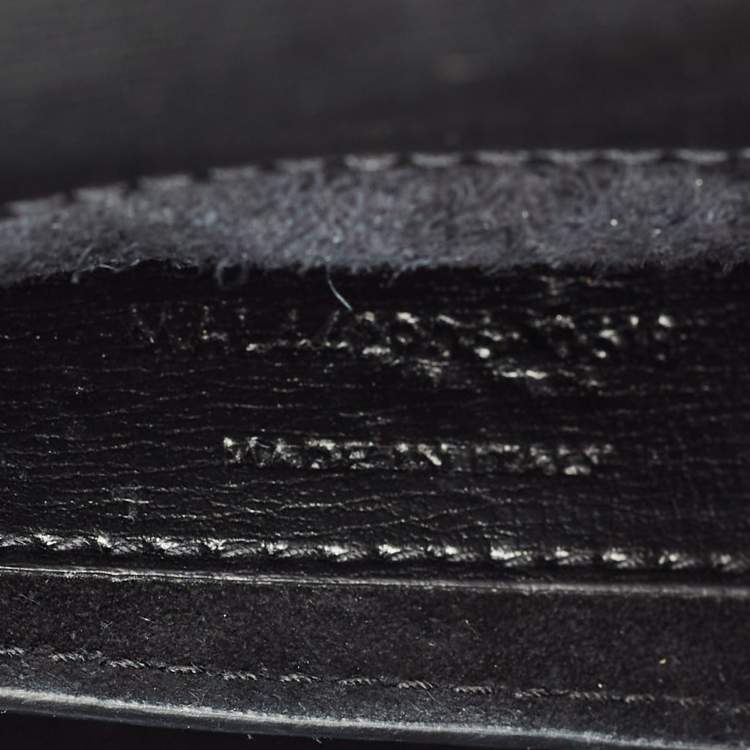 Pre Owned Saint Laurent Black Leather Medium Sunset Shoulder Bag