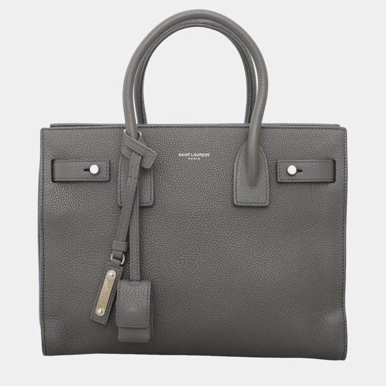 Pre Owned Saint Laurent Paris Baby Supple Sac de Jour Bag