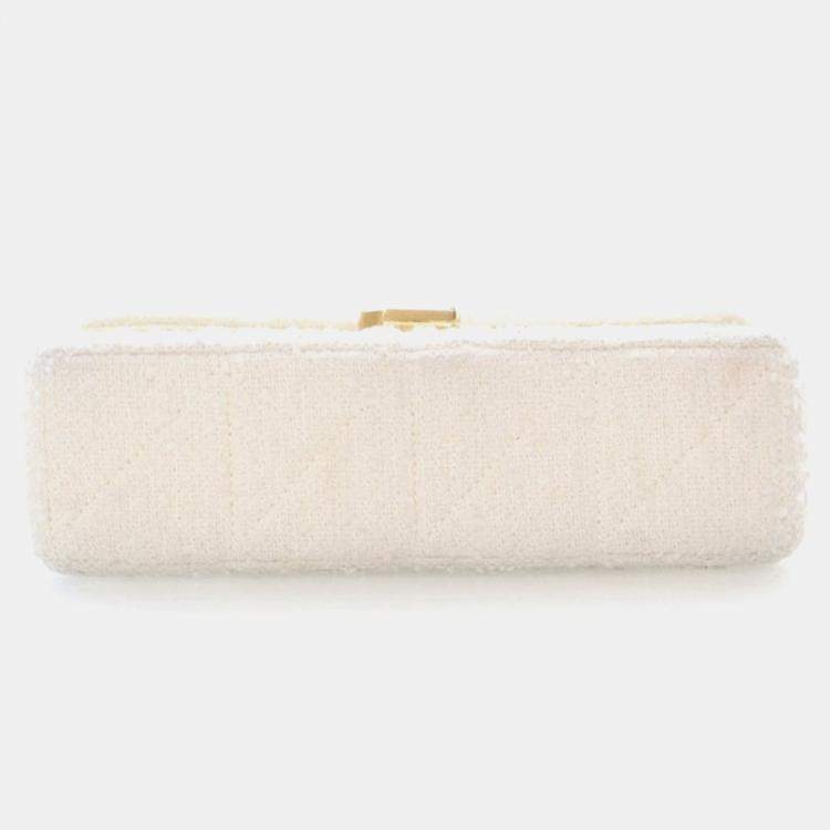 Pre Owned Saint Laurent Jamie Medium Tweed Shoulder Bag